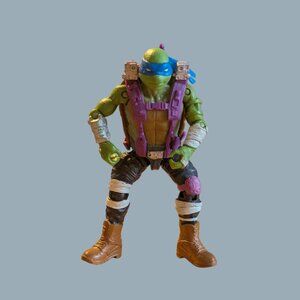 10/$25 Playmates TMNT Leonardo Action Figure Out of the Shadows (2016) ~5”